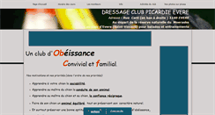 Desktop Screenshot of dressagepicardie.com